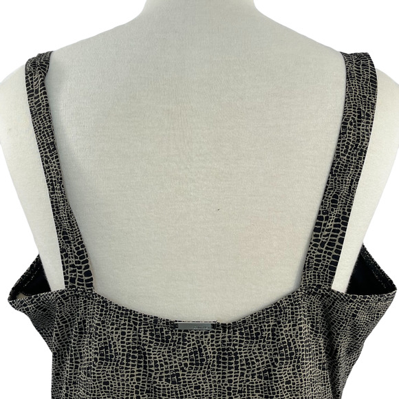 Calvin Klein Snakeskin One Piece Swimsuit Size XL - Picture 5 of 7